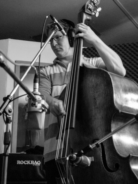 Jon playing the Contrabass (CD: Taxi Ride)